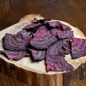 Новинка! Овощные свекольные чипсы с розовой солью и прованскими травами